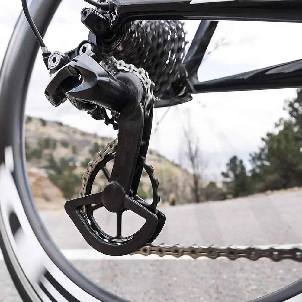 Rigging Sheaves Road Bike Carbon Fiber Ceramic Bearing Guide Wheel &ndash; High Performance Rear Wheel Pulley for Gearbox