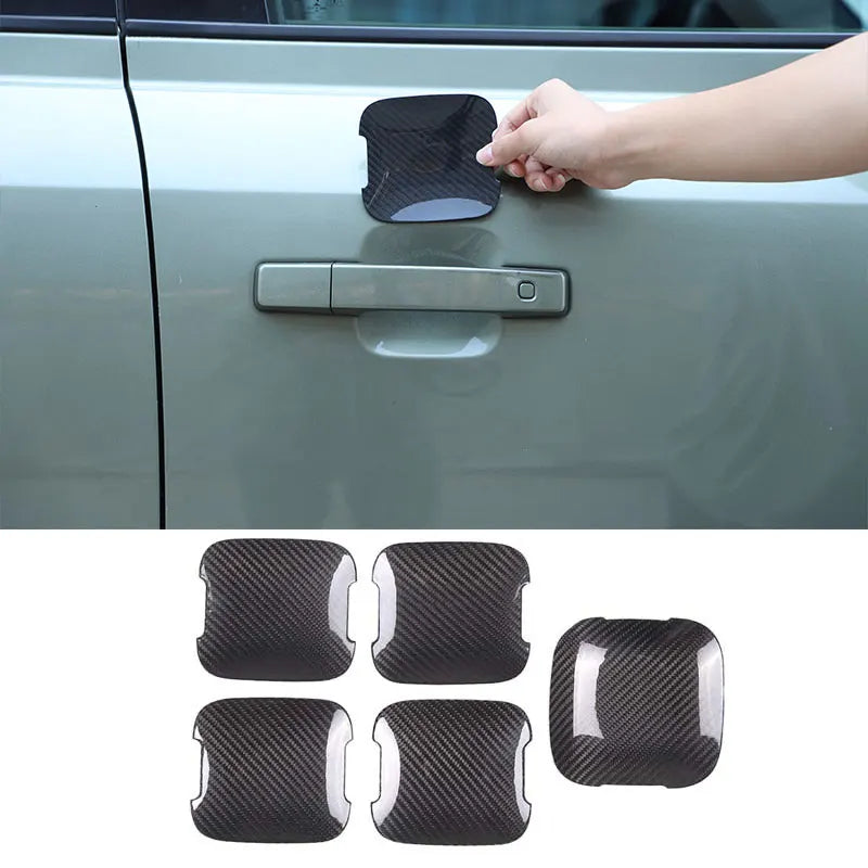 Realne wykończenie miski drzwi z włókna węglowego LR Defender 90 110 130