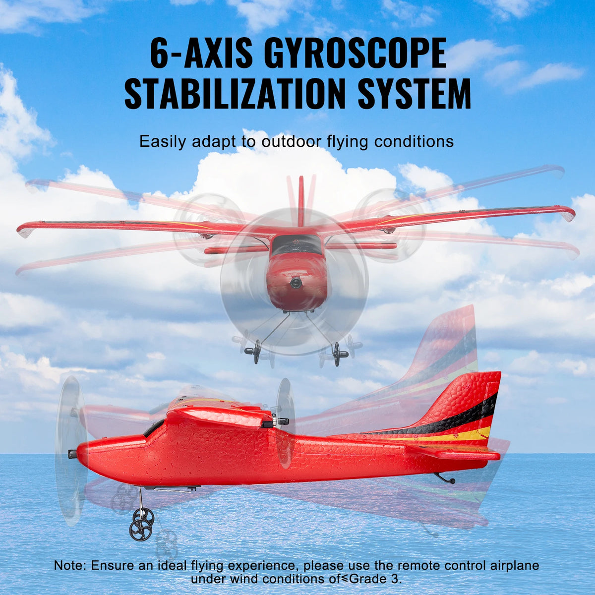 SucceBuy Z50 RC Plane 2.4G 2CH &ndash; Six Axis Flight Stabilizer