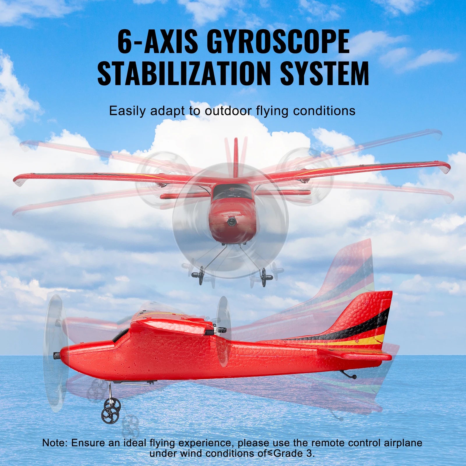 SucceBuy Z50 RC Plane 2.4G 2CH &ndash; Six Axis Flight Stabilizer