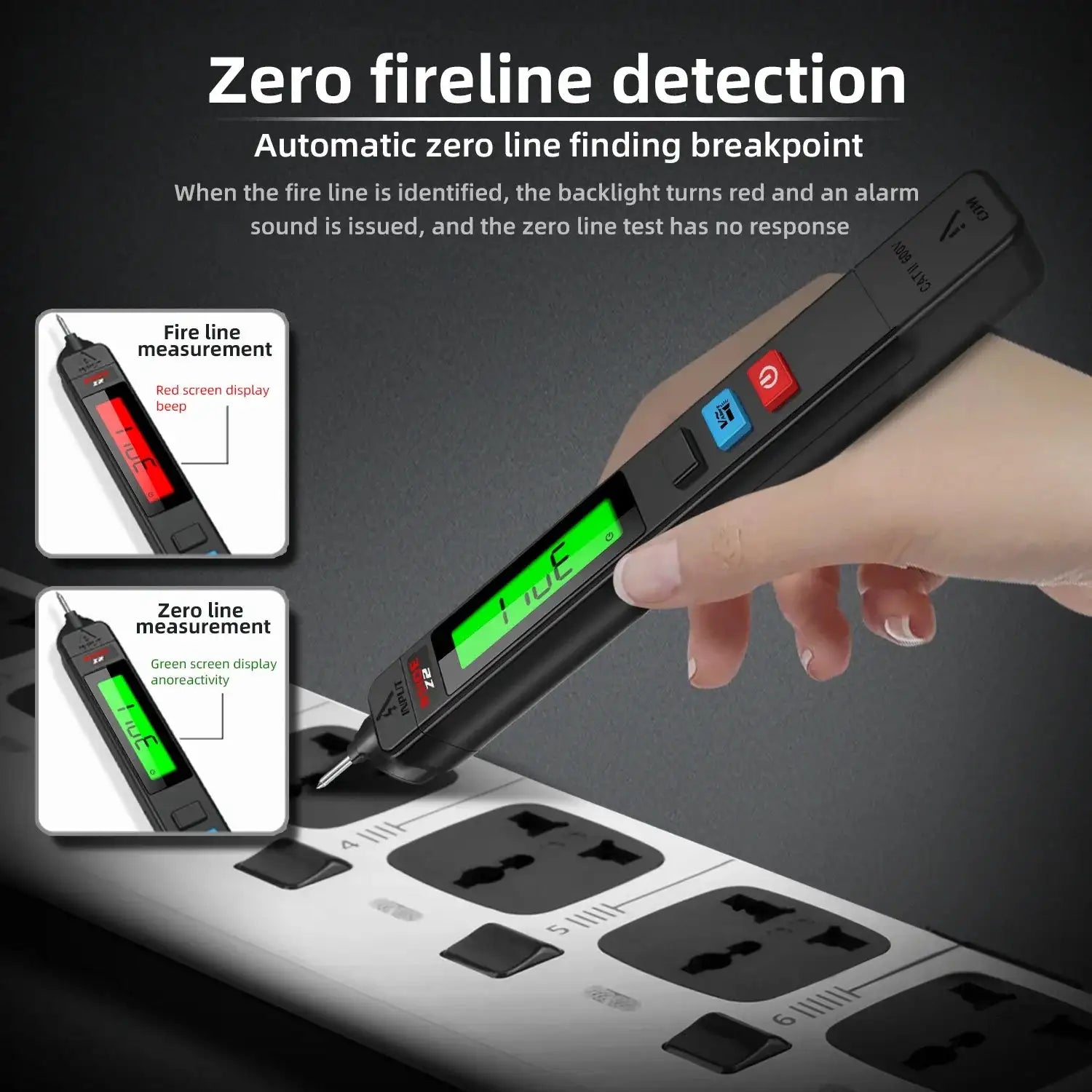 BSIDE Z2 Non Contact Voltage Tester Pen 12V 300V Leakage