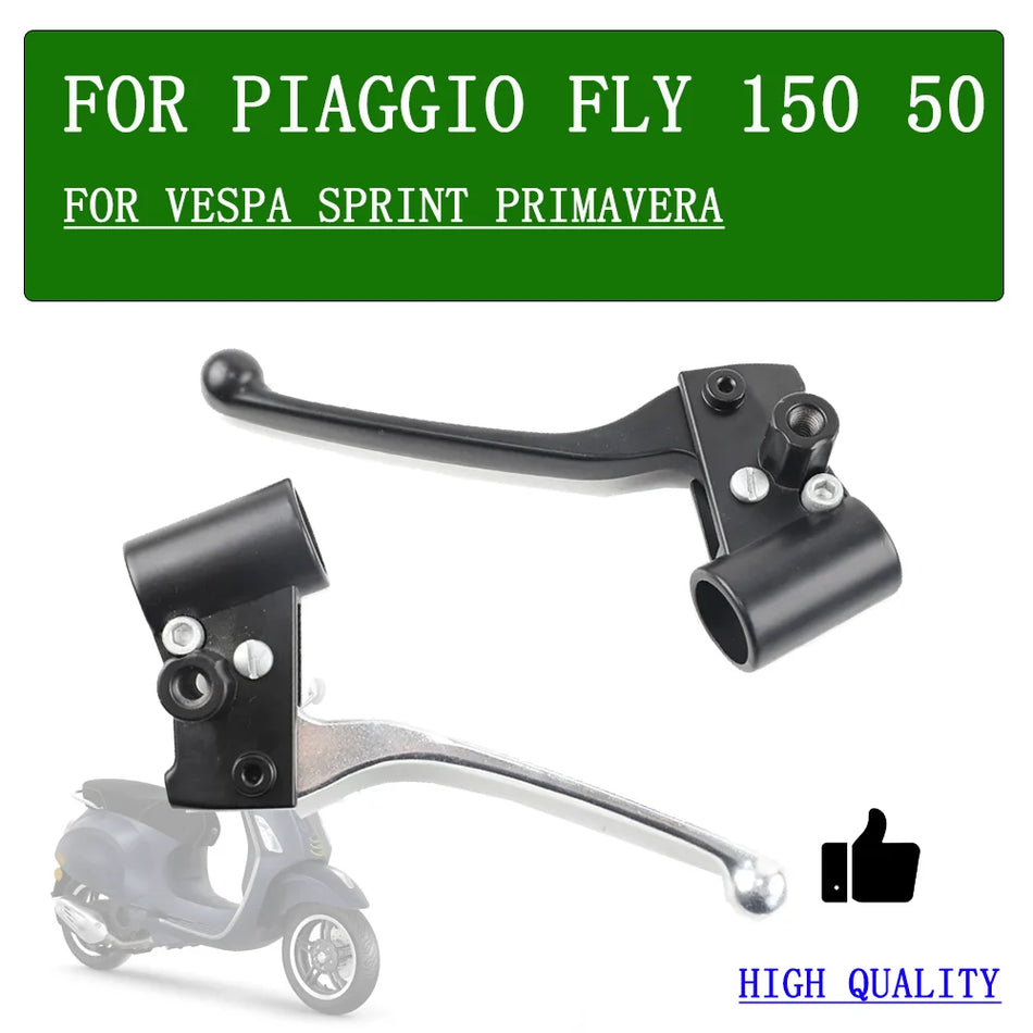 Left Rear Brake Lever With Clamp For Piaggio FLY 150, Vespa Sprint Primavera LX 150, LX150, S50, S150