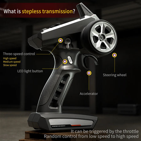 Q117 1To16 4WD RC Car &ndash; 70kmh High Speed Brushless