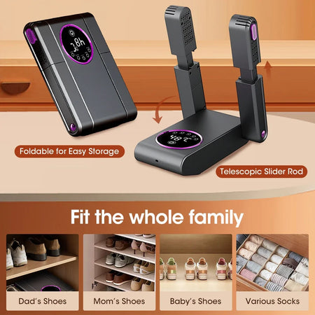 AFDEAL Electric Shoe Dryer &ndash; UV Sterilizing Quick Dry