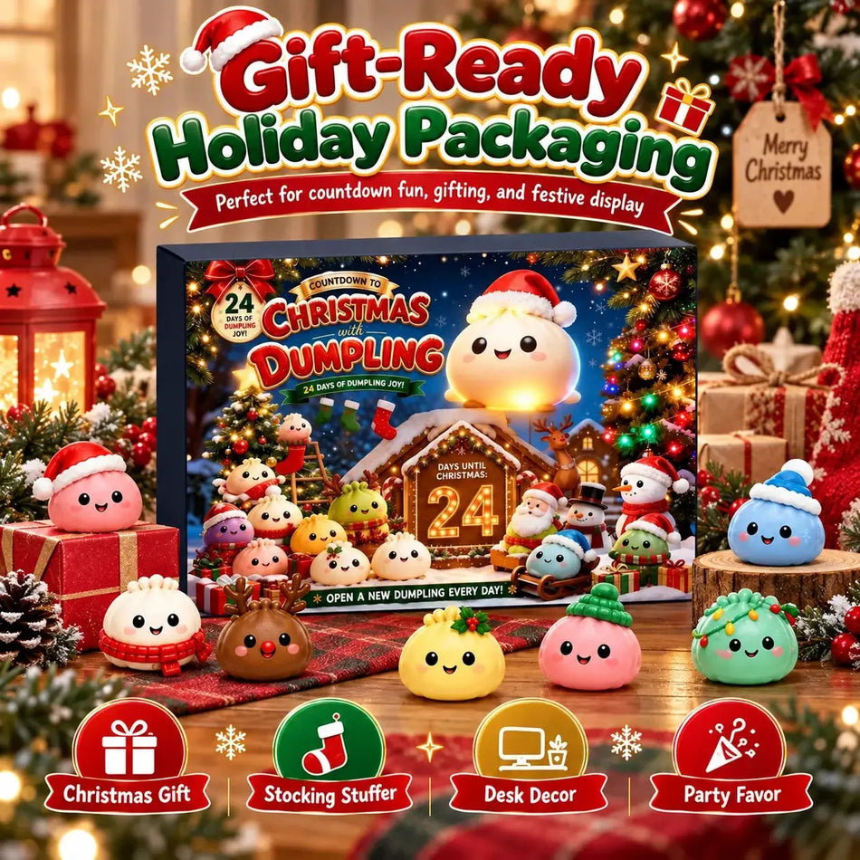 Christmas Advent Calendar With Mystery Blind Box Countdown Surprises by InterCyprus Trading Ltd