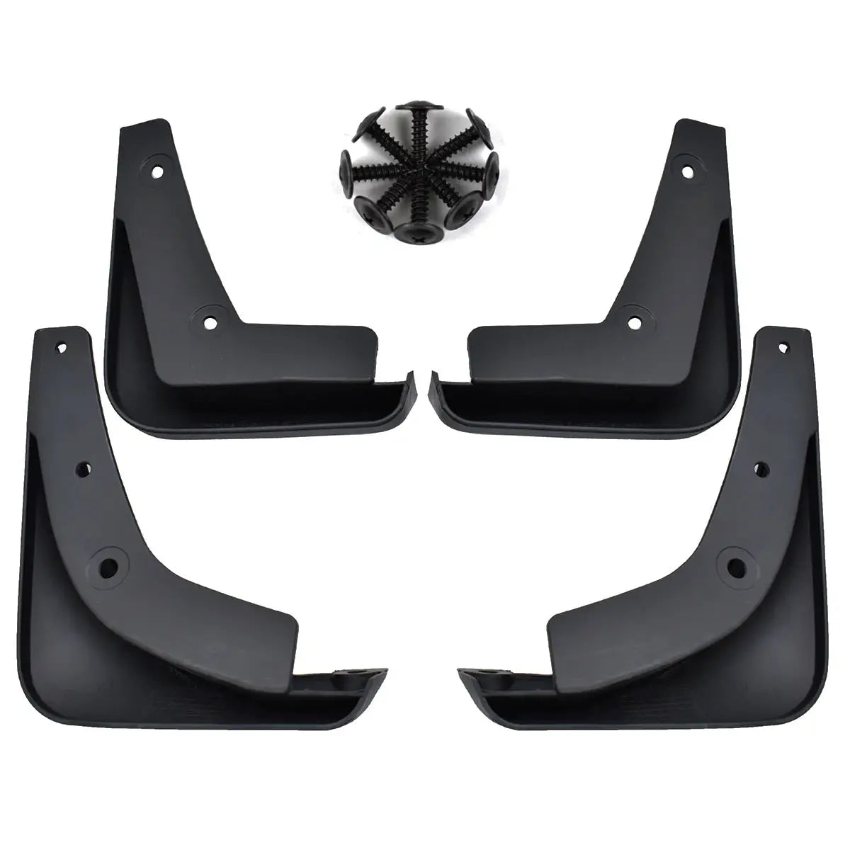 4pcs Rally Mudflaps For Mazda 3 Mazda3 BP 2019 - 2023 Hatch Hatchback Mud Flaps Splash Guards Mudguards Front Rear Fender Flares by InterCyprus Trading Ltd