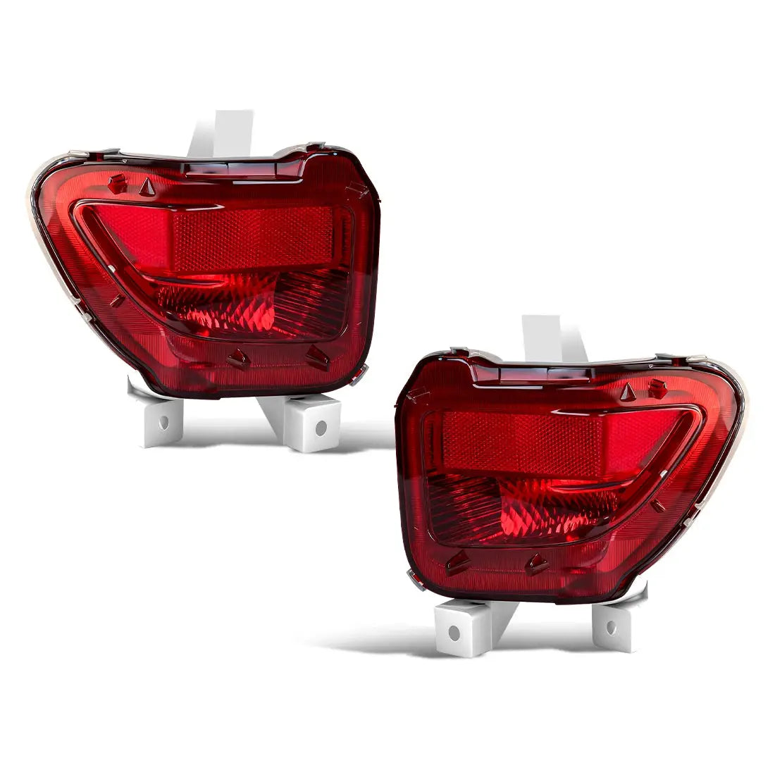 Rear Bumper Reflector Lights NO BULB For Toyota RAV4 2005-2012 Tail Parking Brake Light Warming Signal 81456-42010 81457-42010 by InterCyprus Trading Ltd
