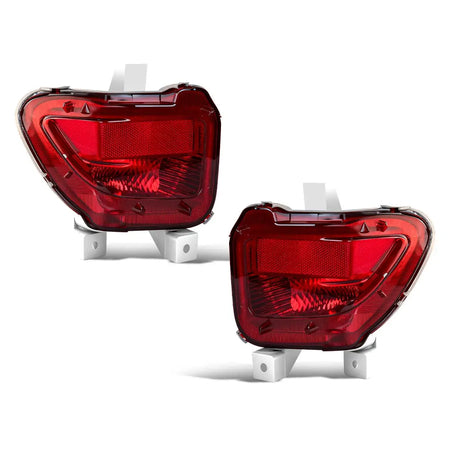 Rear Bumper Reflector Lights NO BULB For Toyota RAV4 2005-2012 Tail Parking Brake Light Warming Signal 81456-42010 81457-42010 by InterCyprus Trading Ltd