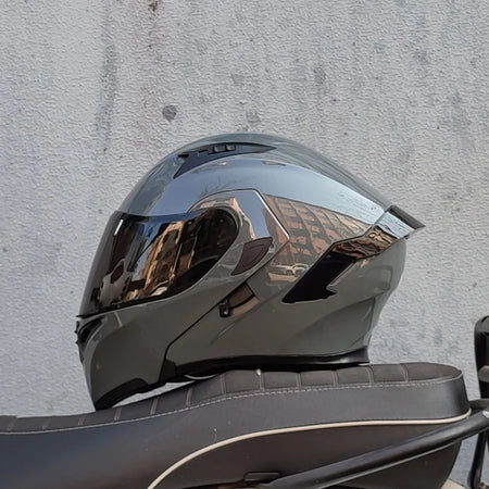ORZ-991 Modular Flip Up Helmet &ndash; Dual Visors DOT Approved