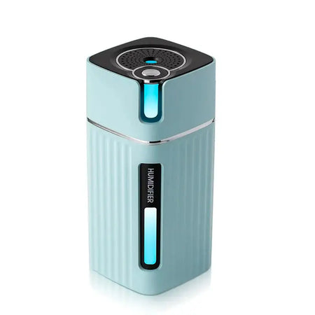 Ultrasonic Air Humidifier Aroma Diffuser With LED Light Blue