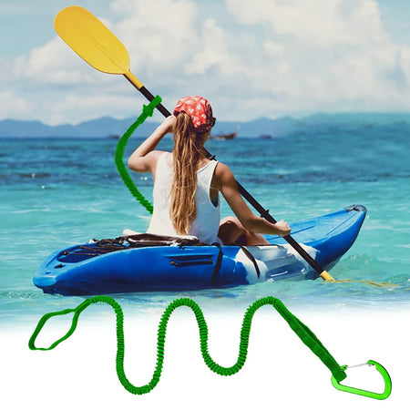 Adjustable Kayak Paddle Leash, Secure &amp; Durable