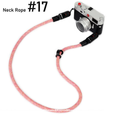 Nylon Rope Sling Camera Strap - Quick Release for Fujifilm, Sony, Nikon Neck Rope 17