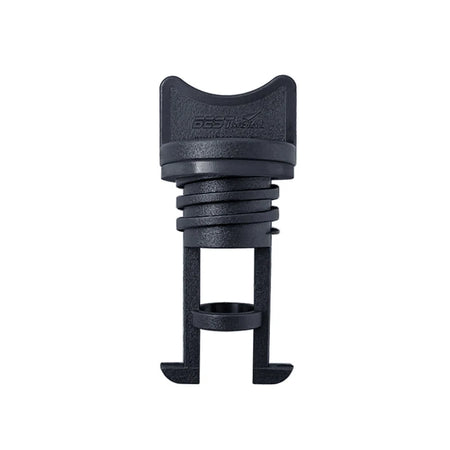 Nylon Boat Drain Plug with Rubber Gasket for Marine Applications Black Gasket
