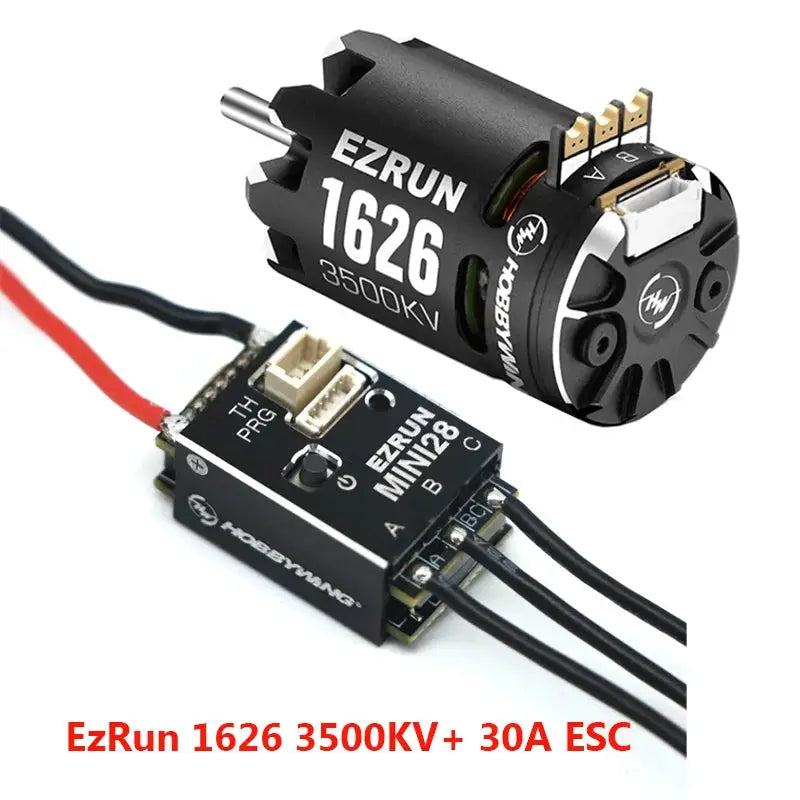Hobbywing EzRun 1626 SD 3500KV 5000KV 6500KV 4000KV Sensored Brushless Motor with MINI28 30A ESC For 1/28 GL Racing/Drift Car by InterCyprus Trading Ltd