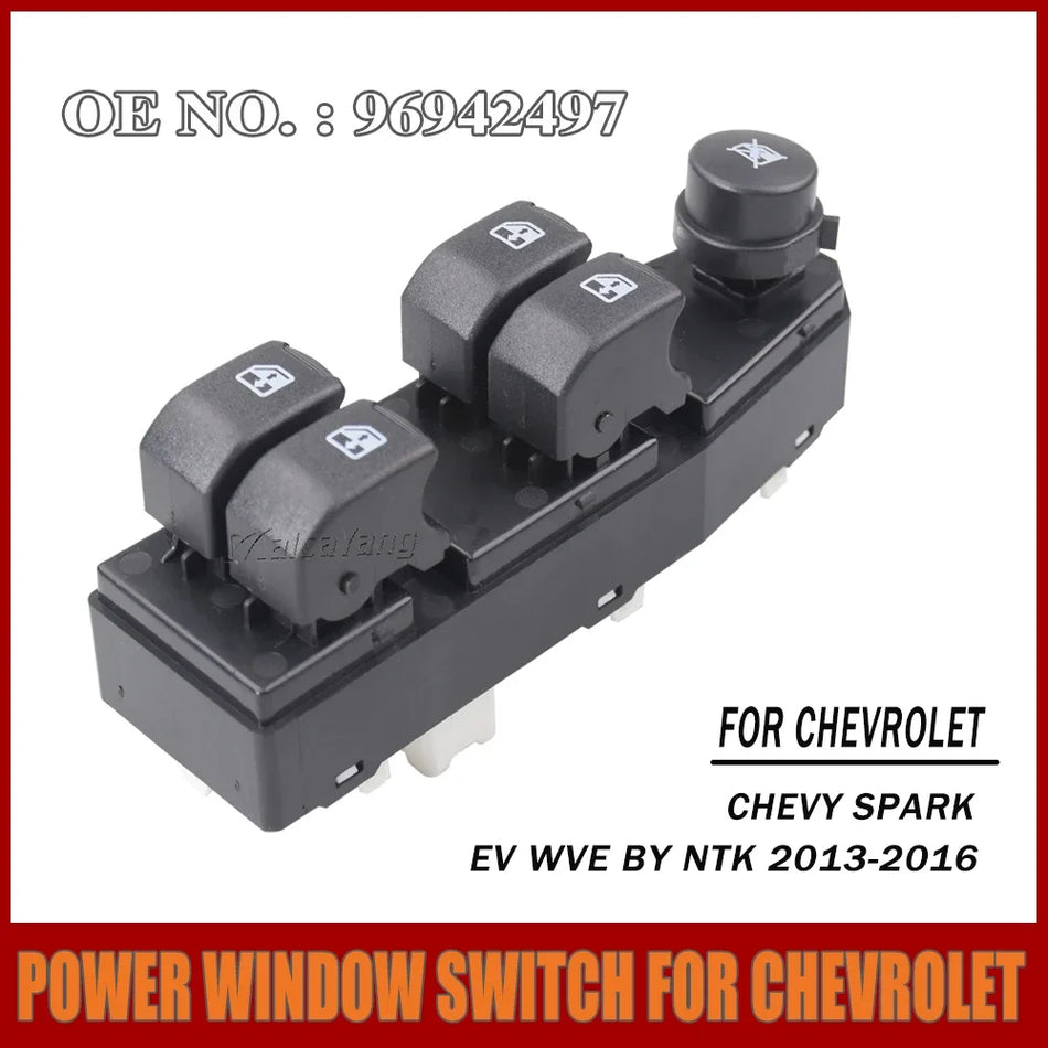 Interruptor de Vidro Elétrico Master do Condutor para Chevrolet Spark EV 2013-2016