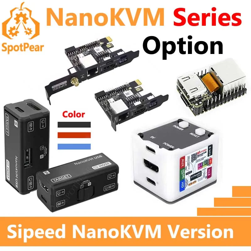 Sipeed NanoKVM Series - USB, PCIe &amp; FULL Versions for Seamless Integration