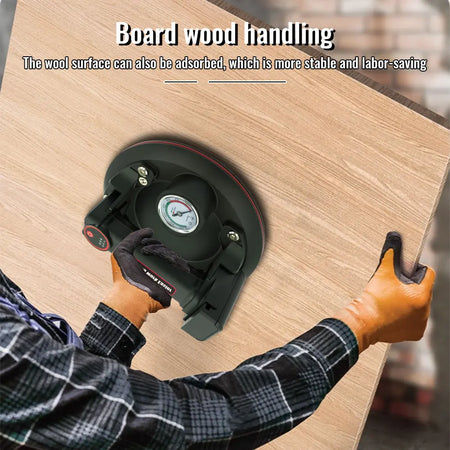 8 Inch Vacuum Suction Cup With Gauge &ndash; Long Life Battery