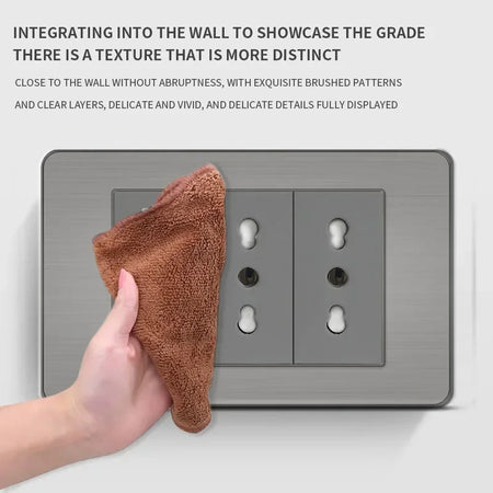 118 Grey Wall Socket USB Type-C Tuya WiFi &ndash; Smart WiFi