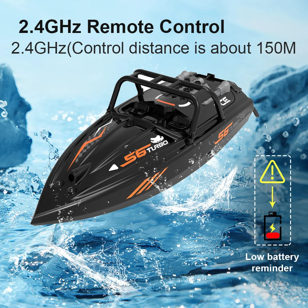 RC Boat High Speed Racing Ship - Turbojet Propulsion