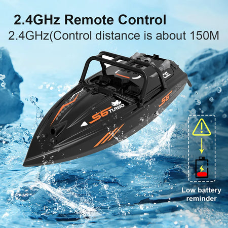 RC Boat High Speed Racing Ship - Turbojet Propulsion