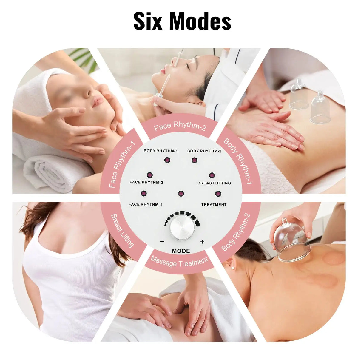 Breast Enlargement Vacuum Massager 3D &ndash; Adjustable Suction