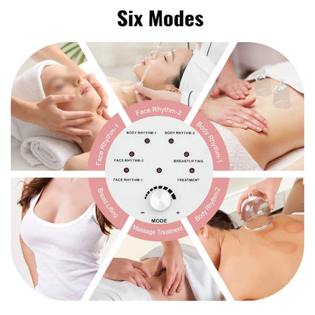 Breast Enlargement Vacuum Massager 3D &ndash; Adjustable Suction