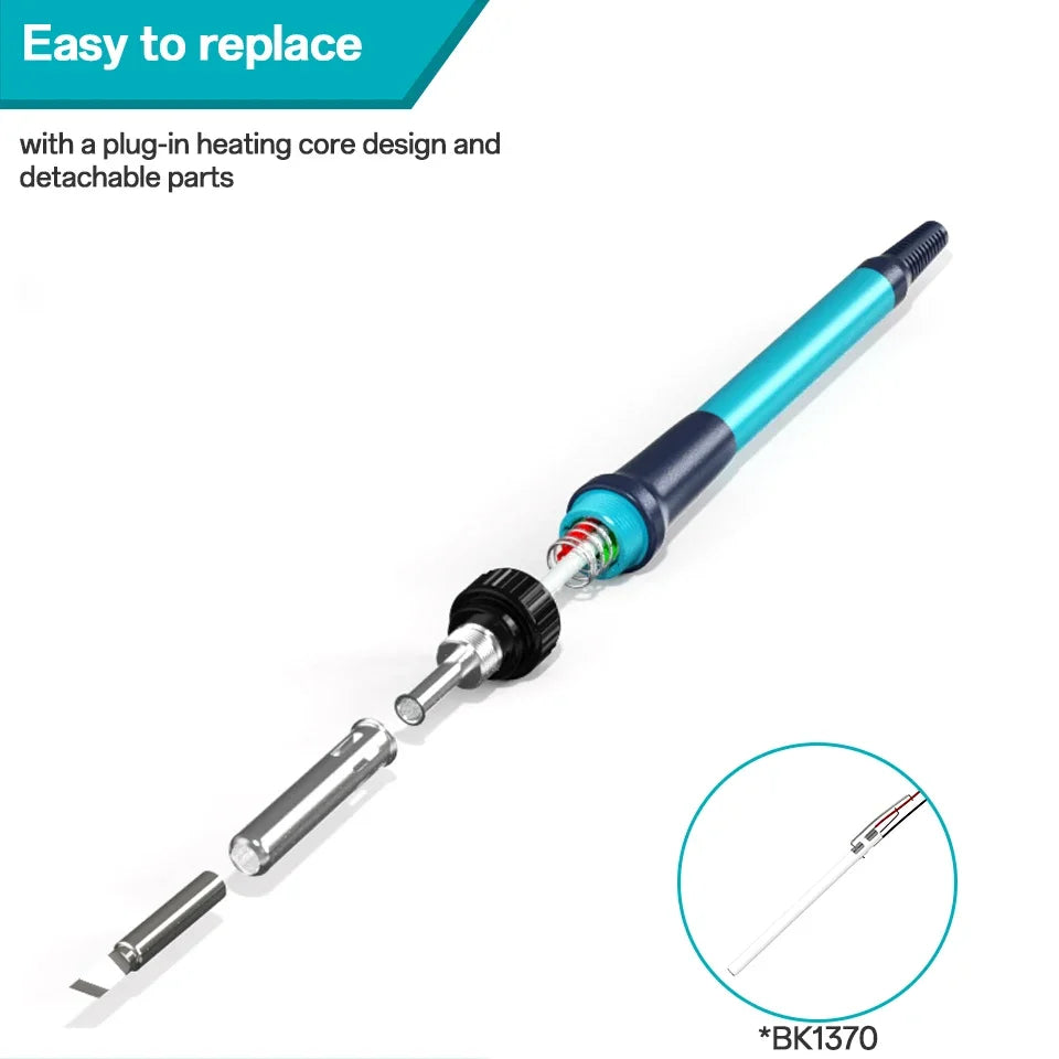 Bakon BK858E 2 In 1 Hot Air Rework Station &ndash; Auto Sleep Mode