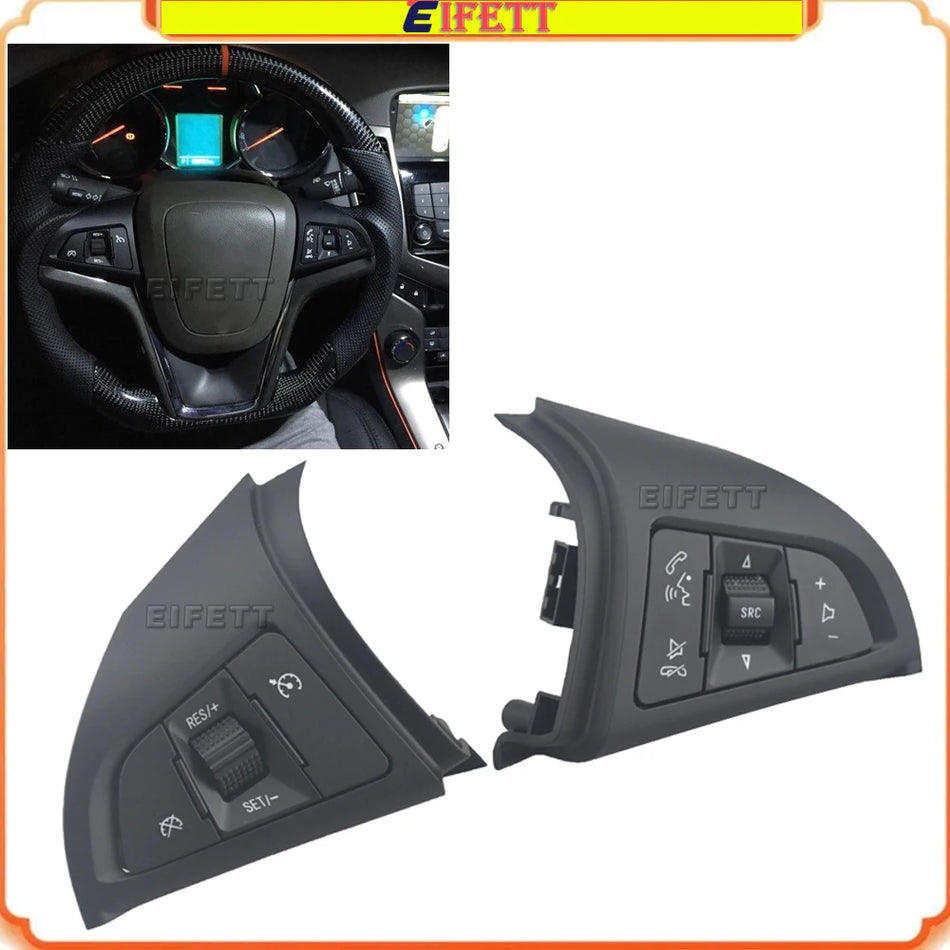 Interruttore di Controllo del Volante con Retroilluminazione per Chevrolet Cruze 2009-2014