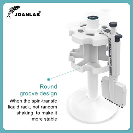 JOANLAB Pipette Rack &ndash; Versatile Trapezoid Design