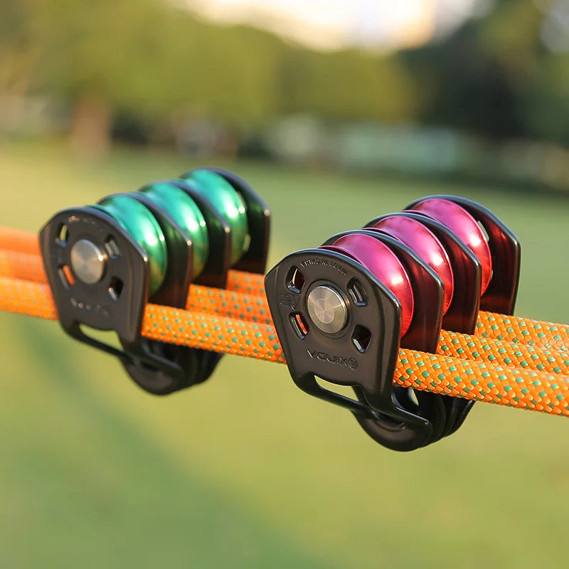 Xinda Outdoor Pulley Cableway System &ndash; Three Pulley System