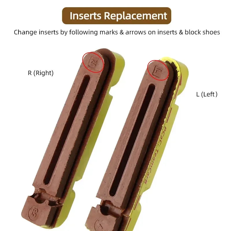 Deemount Carbon Rim Brake Pads &ndash; Superior Heat Dissipation Technology