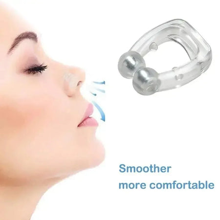 Anti Snoring Device Silicone Nose Clip - Magnetic Relief 24pcs with box