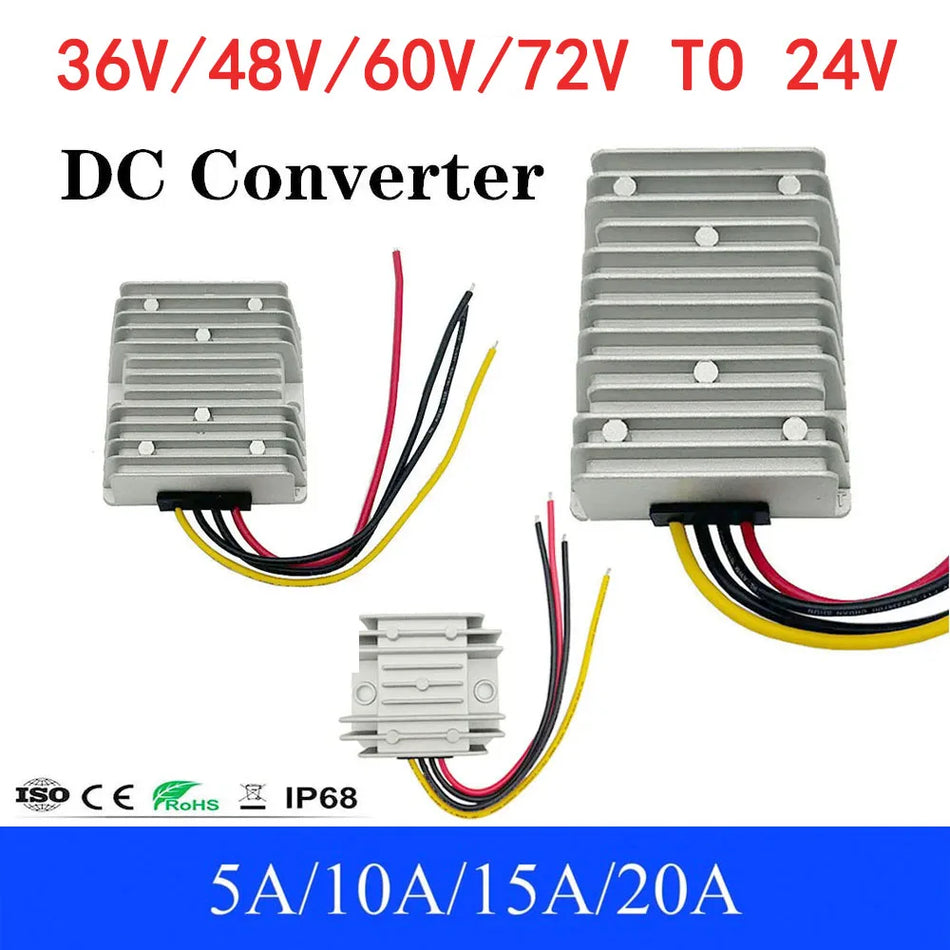 DC DC Converter 36V 48V 60V 72V &ndash; Versatile Voltage Conversion 5A / 48V(30-60V) / 24V