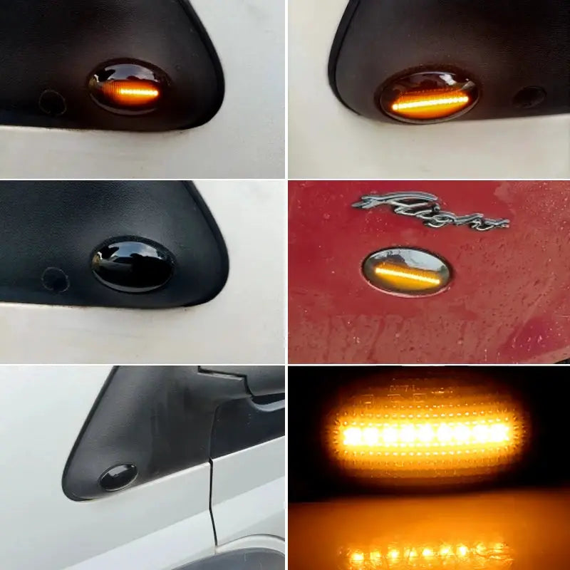 LED Dynamic Side Marker Turn Signal Blinker Flowing Water Flashing Light For Ford Fiesta MK4 MK5 Mondeo MK1 Explorer 2 Transit by InterCyprus Trading Ltd