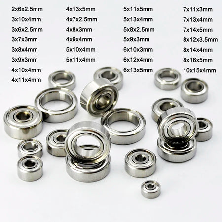 Hybrid Ceramic Bearings - Water Resistant Shielded Bearings CHINA / 2x6x2.5mm / 1Pc