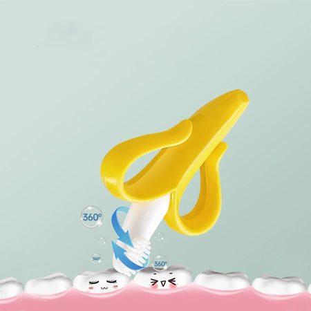 Banana Shape Baby Teether &amp; Training Toothbrush