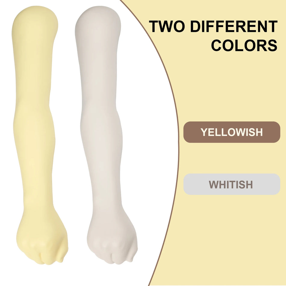 KVM 3D Tattoo Practice Silicone Arm For Beginners Skin