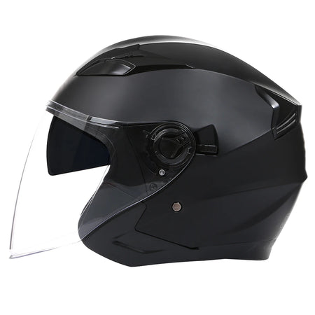 BLD DOT Approved Open Face Motorcycle Helmet - Unisex Stylish Safety Gear 8 / CHINA / M