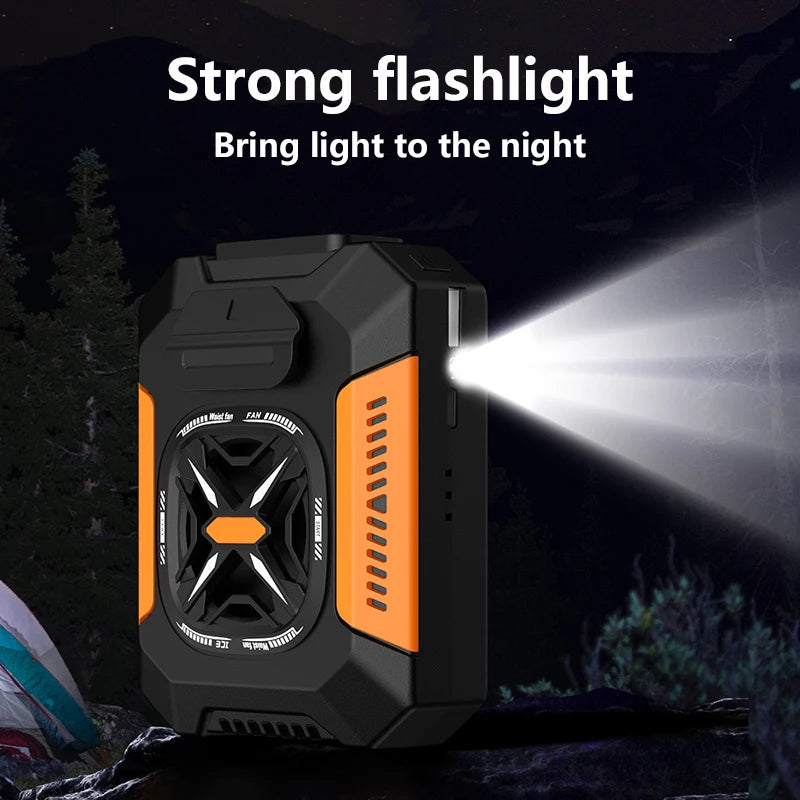 Xiaomi USB Mobile Waist Fan &ndash; 5000mAh High Wind Cooling