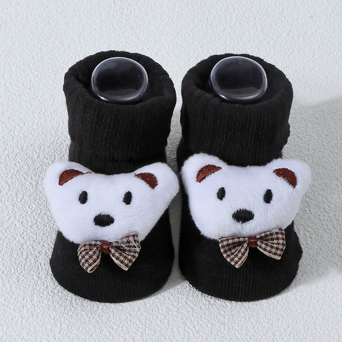 Cute 3D Panda Baby Socks &ndash; Soft Cotton Comfort for Infants 9 / 0-6M