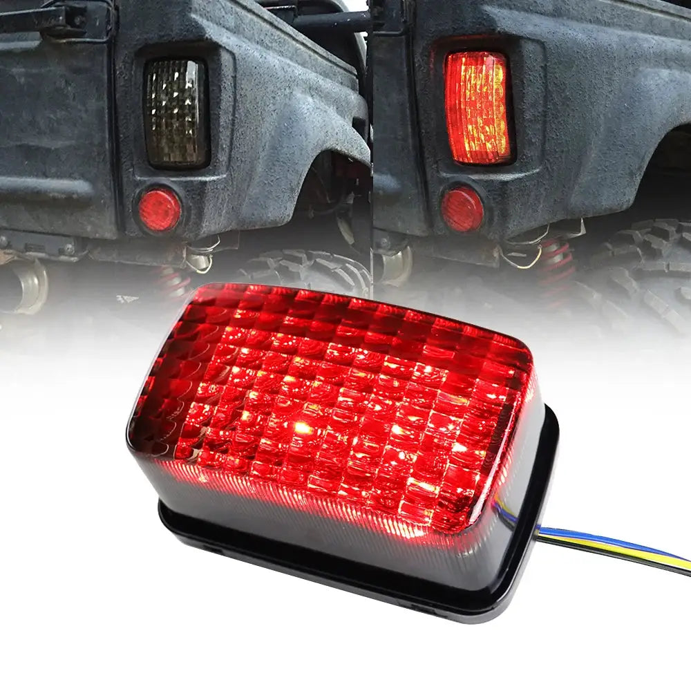 LED Smoke Lens Tail Brake Light for Yamaha Viking bruin wolverine 660 450 350 400 by InterCyprus Trading Ltd