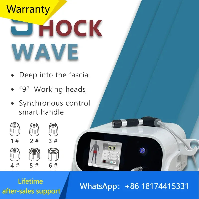 Pneumatický stroj pro terapii rázovými vlnami na úlevu od bolesti ED ESWT