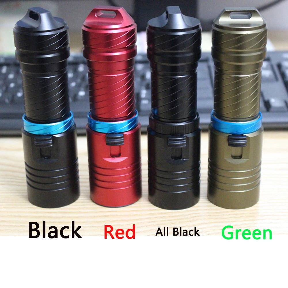 Waterproof IPX8 Diving Flashlight &ndash; Ultra-Bright LED with 100 Meter Range