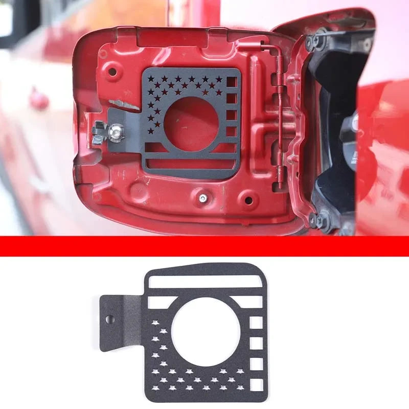 Crni poklopac rezervoara goriva od karbonskog čelika za Tacoma 2016 do 2022