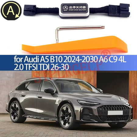 For Audi A5 B10 2024-2030 A6 C9 4L 2.0 TFSI TDI 2026-2030 Automatic Stop Start Engine System Off Cable Plug and Play Eliminator by InterCyprus Trading Ltd