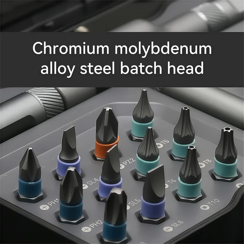 24 In 1 Magnetic Screwdriver Set &ndash; Detachable Portable Tool