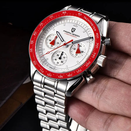 Luxury Men's Quartz Chronograph Watch - PAGANI DESIGN 2025