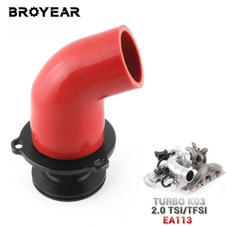 K03 Turbo Muffler Delete Pipe for VW Audi A4 1.8 2.0L EA113 by InterCyprus Trading Ltd