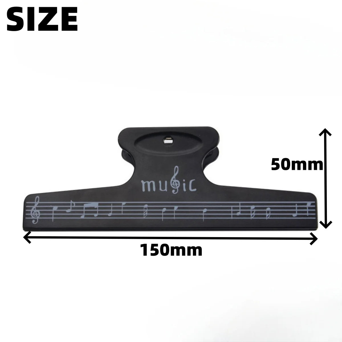Miwayer Universal Piano Sheet Book Clip Holder &ndash; Firm Grip