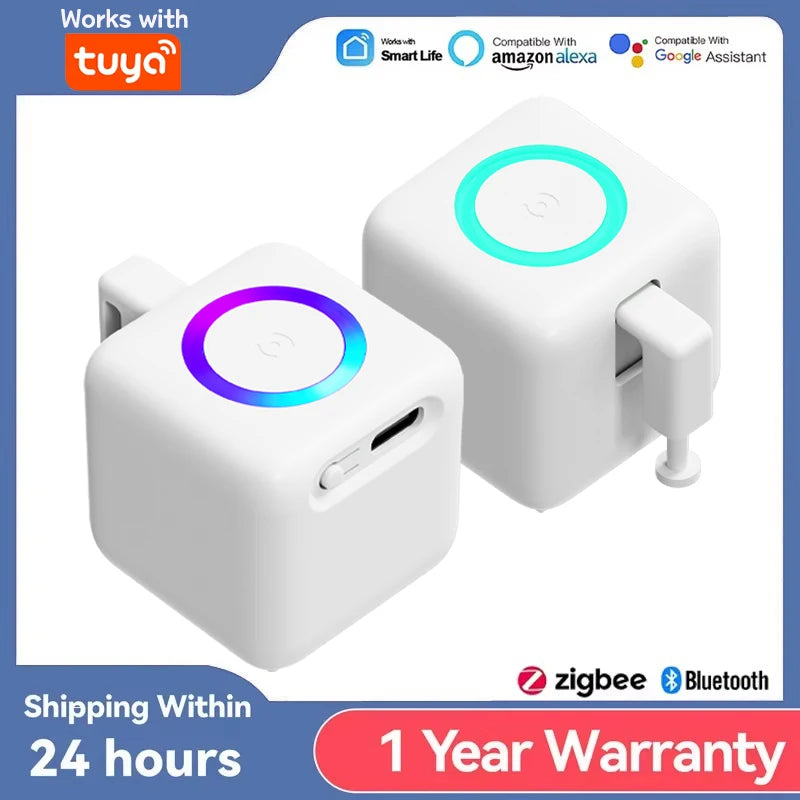 Inteligentný Fingerbot tlačidlo s Zigbee Bluetooth pre Alexa Google